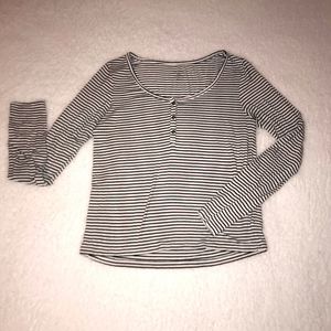 American Eagle Striped Long Sleeve